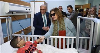 سفير تركيا لدى القاهرة يزور مستشفى الناس الخيري