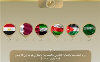   وزير الخارجية يتوجه إلى الرياض لتأكيد تضامن مصر مع المملكة العربية السعودية