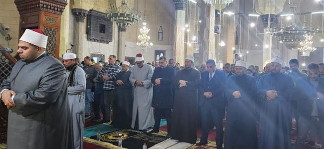 مديرية أوقاف الإسكندرية تحتفل بليلة القدر بمسجد سيدي أبي العباس المرسى
