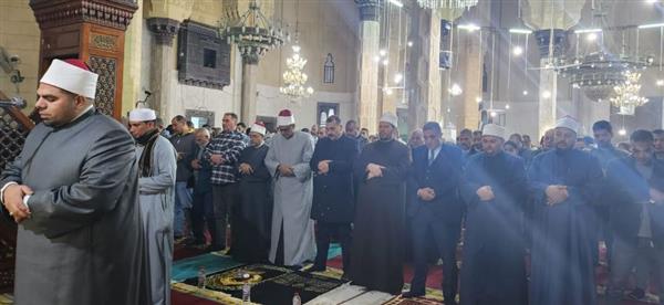 مديرية أوقاف الإسكندرية تحتفل بليلة القدر بمسجد سيدي أبي العباس المرسى
