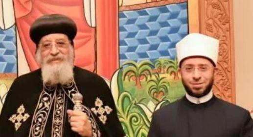 البابا تواضروس الثاني يهنئ وزير الأوقاف بعيد الفطر
