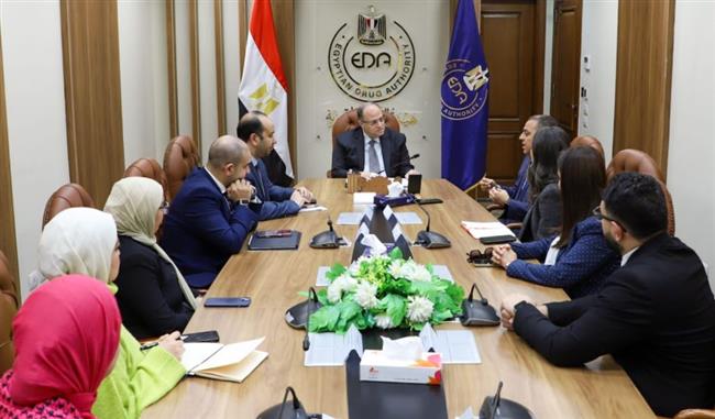 رئيس هيئة الدواء المصرية يستقبل وفد شركة تاكيدا العالمية