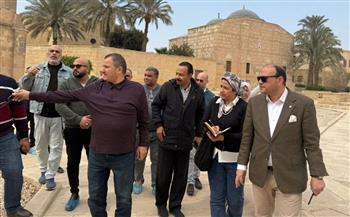   الأمين العام للمجلس الأعلى للآثار يتفقد مشروعات الترميم بقلعة صلاح الدين الأيوبي 