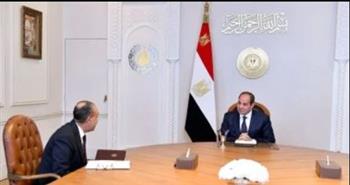   الرئيس السيسى يجتمع بوزير الخارجية ويتلقى تقريرا حول زيارته لعدد من الدول العربية