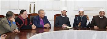 وزير الأوقاف يستقبل رئيس الطائفة الإنجيلية لتهنئته بعيد الفطر