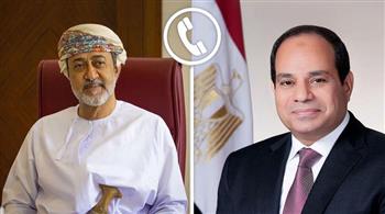   الرئيس السيسي يبحث مع سلطان عمان تعزيز الاستقرار الإقليمي ورفض الاعتداءات الإيرانية