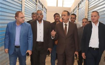   محافظ سوهاج يتفقد سوق السمك 