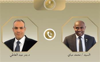 بدر عبد العاطي يبحث مع وزير خارجية جزر القمر تطورات الأوضاع في الشرق الأوسط