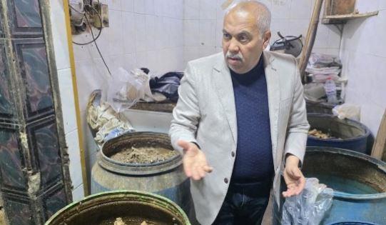 ضبط طن فسيخ وبقايا أسماك مملحة غير صالحة للاستهلاك الآدمي بطوخ