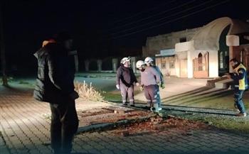   الدفاع المدني السوري: 5 حوادث سقوط أجسام حربية في درعا والقنيطرة دون إصابات