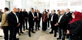 وزيرة الإسكان تتفقد مركز المؤتمرات والمعارض وأبراج وبحيرات الداون تاون بالعلمين الجديدة