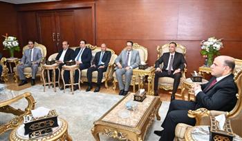   محافظ الغربية يستقبل المهنئين بعيد الفطر المبارك