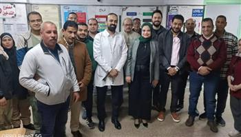   مدير التأمين الصحي بالقليوبية تتابع انتظام الخدمات الطبية بالمستشفيات