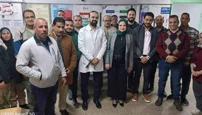 مدير التأمين الصحي بالقليوبية تتابع انتظام الخدمات الطبية بالمستشفيات