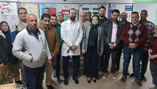 مدير التأمين الصحي بالقليوبية تتابع انتظام الخدمات الطبية بالمستشفيات