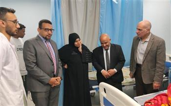   رئيس جامعة أسوان يتفقد المستشفيات الجامعية في أول أيام عيد الفطر