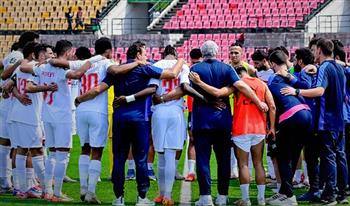   معتمد جمال يشعل حماس لاعبي الزمالك قبل موقعة أوتوهو بالكونفدرالية