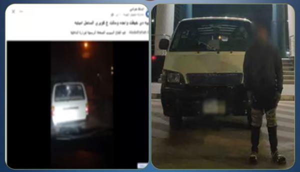 تفاصيل حادث ميكروباص بالجيزة وضبط السائق