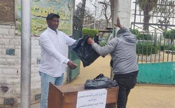   الجيزة توزع أكياس بلاستيكية مجانًا للحفاظ على نظافة الحدائق