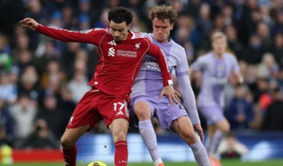 برايتون يهزم ليفربول 2-1 في الدوري الإنجليزي