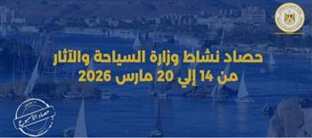 حصاد وزارة السياحة والآثار في أسبوع من 14 إلى 20 مارس 2026