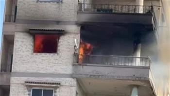   إصابة طفلين في حريق شقة سكنية بمنطقة البراجيل