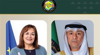   أمين التعاون الخليجي والمفوضة الأوروبية للبحر المتوسط يناقشان الإعتداءات الإيرانية 