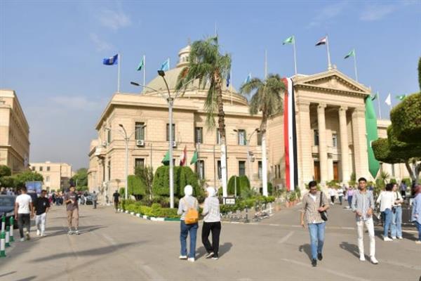 انتظام الدراسة بجامعة القاهرة عقب إجازة عيد الفطر المبارك