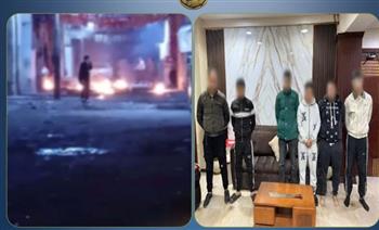   الأمن يكشف ملابسات مشاجرة وإضرام نار بالغربية
