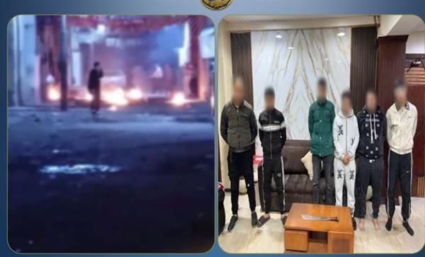 الأمن يكشف ملابسات مشاجرة وإضرام نار بالغربية
