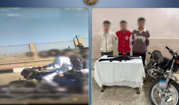 الأمن يكشف ملابسات فيديو أسلحة بلاستيكية بالجيزة