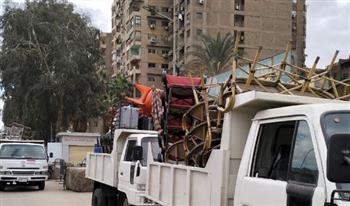   رفع ٤٠٠ حالة إشغال طريق مخالف بدمنهور وكوم حمادة خلال حملات مكبرة بالبحيرة 