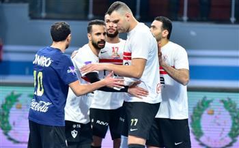 الزمالك يهزم القناة في دوري سوبر رجال الكرة الطائرة