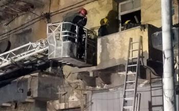 سقوط سقف عقار بحي الجمرك بالإسكندرية وتحرك فوري للأجهزة التنفيذية