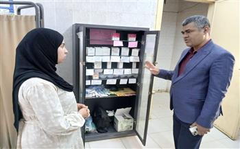   140 جولة تفتيشية على المنشآت الصحية بمراكز المنيا