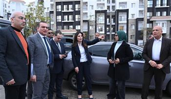   وزيرة الإسكان تتابع موقف الخدمات بالحي السكني الثالث "R3" بالعاصمة الجديدة