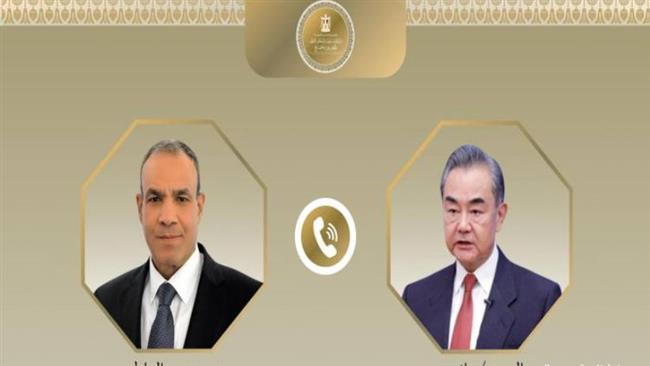 وزيرا خارجية مصر والصين يؤكدان ضرورة احتواء الموقف المتأزم بالمنطقة