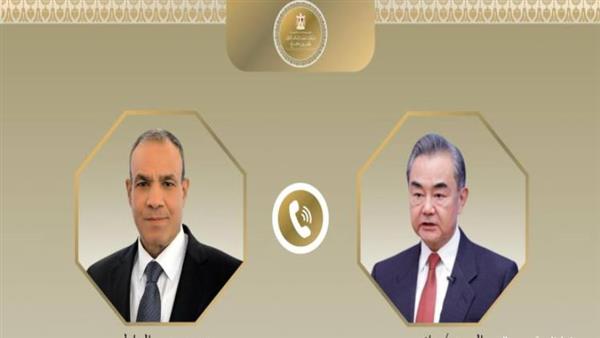 وزيرا خارجية مصر والصين يؤكدان ضرورة احتواء الموقف المتأزم بالمنطقة