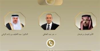 وزير الخارجية يؤكد لنظيريه السعودى والبحرينى تضامن مصر الكامل مع دول الخليج