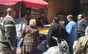 حملات توعية بالجيزة لمراقبة الأسواق ومحلات الدواجن والأسماك