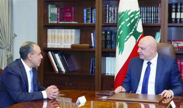 الرئيس اللبناني: نقدر دعم مصر ونرحب بجهودها لوقف الحرب