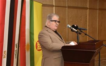   المصريون والعراقيون يقفون حدادا على أرواح شهداء البيشمركة في احتفال "الديمقراطي الكردستاني" بعيد نوروز