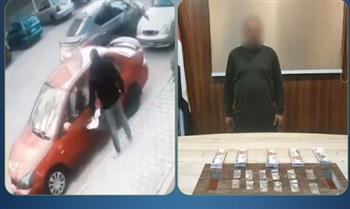 الأمن يكشف واقعة تحطيم سيارة وضبط المتهم ببدر