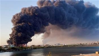   البحرين تعلن السيطرة على حريق بعد استهداف إيراني