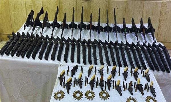 الأمن يضبط 700 كجم مخدرات و81 قطعة سلاح بعد استهداف بؤر إجرامية