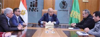 محافظ المنيا يشارك الاجتماع التنفيذي لمتابعة إزالة التعديات وتقنين أراضي الدولة