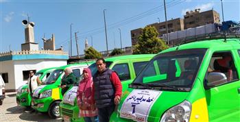   السرفيس الجديد يبدأ رحلته بقويسنا