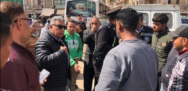 حملة مكبرة لرفع الإشغالات بالمنصورة واستبدال السيارات المتهالكة بتوجيهات المحافظ