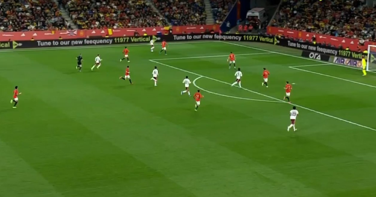 منتخب مصر يفرض التعادل السلبي على إسبانيا بالشوط الأول