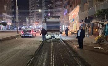   محافظ الغربية يتابع أعمال إزالة الطبقة المتهالكة تمهيدًا لرصف شارع مصنع الكاوتش بطنطا